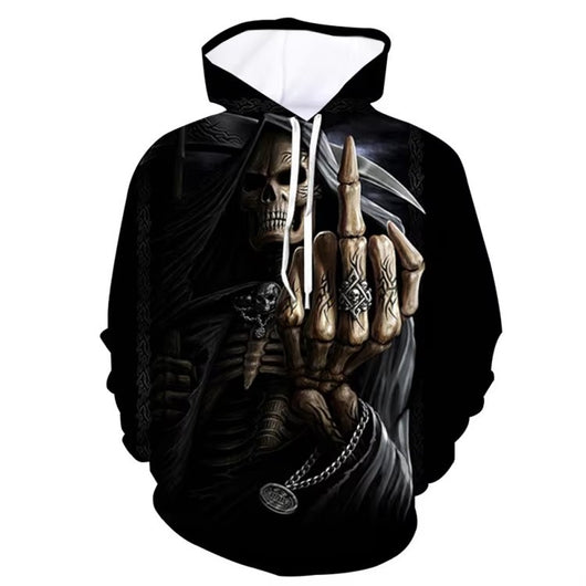 Sudadera Holgada Estampada para Hombre - Image 14