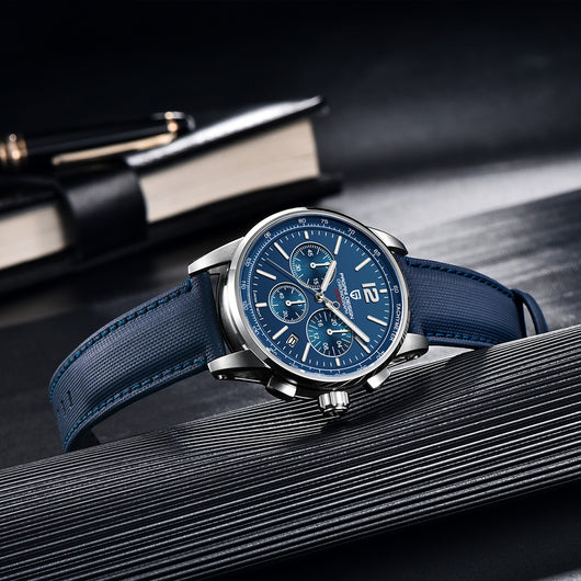 Reloj Cronógrafo Multifuncional de Acero Inoxidable para Hombre - Image 13