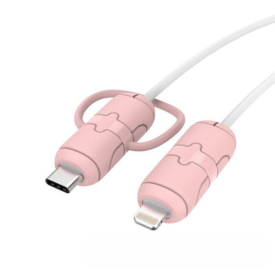 Cable de Datos Multiespecificación con Funda Protectora de Silicona y Correa de Almacenamiento - Image 13