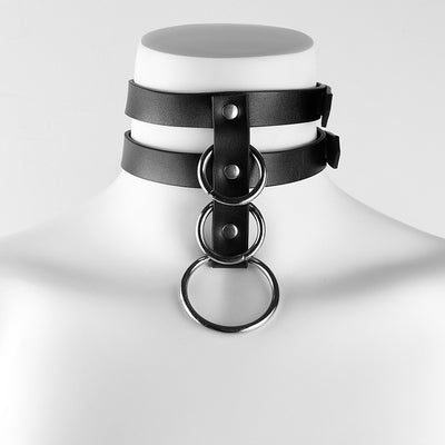 Collar Punk Harajuku de Cuero con Remaches - Image 15
