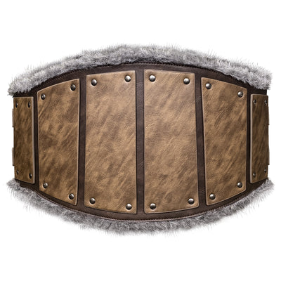 Cinturón Medieval de Cuero Desgastado Estilo Vikingo Nórdico Retro - Image 5