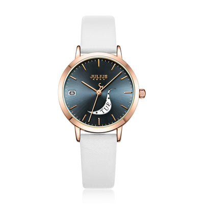 Reloj de Pulsera Multifuncional con Calendario y Carita Sonriente para Mujer - Image 5