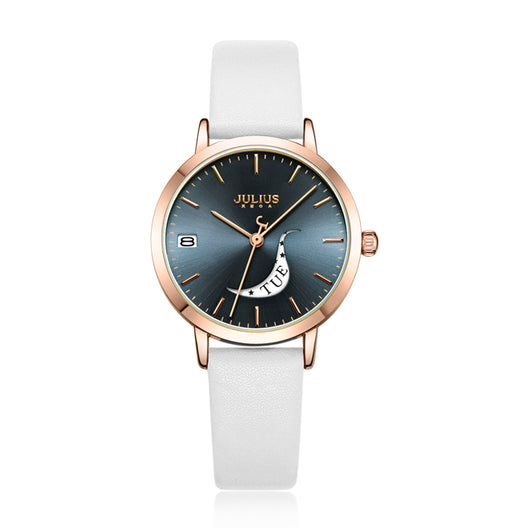 Reloj de Pulsera Multifuncional con Calendario y Carita Sonriente para Mujer - Image 5