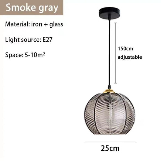 Lámpara Colgante de Cristal con Patrón de Hojas para Dormitorio - Image 13