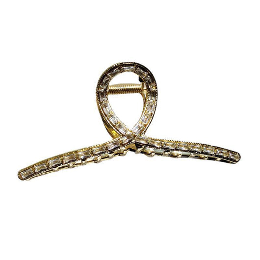 Set de Pinzas de Cabello Metal Brillante Cristal Temperamento Premium - Image 6
