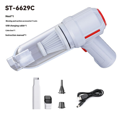 Aspiradora Inalámbrica Portátil 2 en 1 con Carga Inalámbrica para Auto y Hogar - Image 6