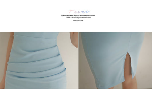 Vestido Hombros Descubiertos con Volantes en Cuello y Cadera - Image 17