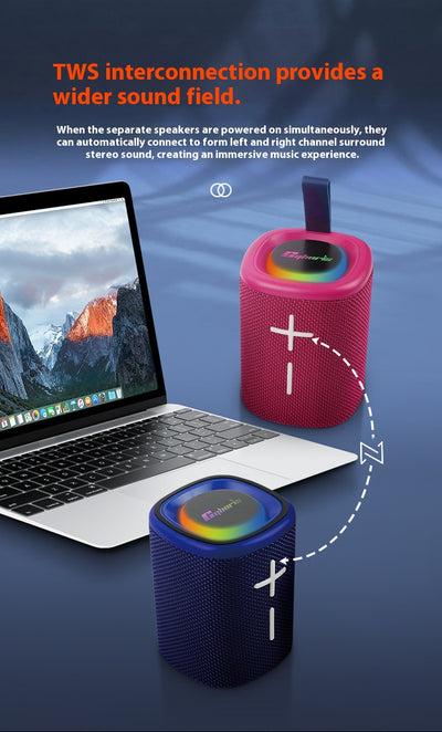 Parlante Bluetooth Magnético Portátil 2 en 1 con Diseño Combinado - Image 15