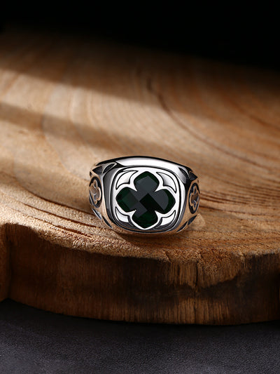 Anillo Abierto Retro Personalizado - Joya Trendy con Diseño Único - Image 10