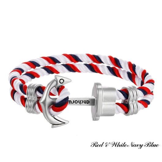 Pulsera de Ancla para Parejas - Cuerda Ajustable con Estilo Moderno - Image 28
