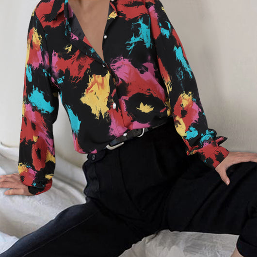 Blusa Estampada Multicolor para Mujer - Image 10