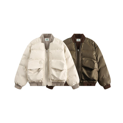 Abrigo Acolchado Reversible Unisex - Estilo Moderno Dos Texturas - Image 18