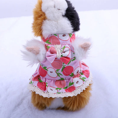 Falda Cruzada con Encaje y Detalle de Conejo - Image 12