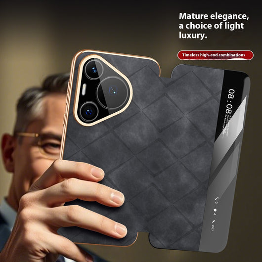 Funda Protectora con Rejilla de Diamante Electrochapado Antihuella - Image 4