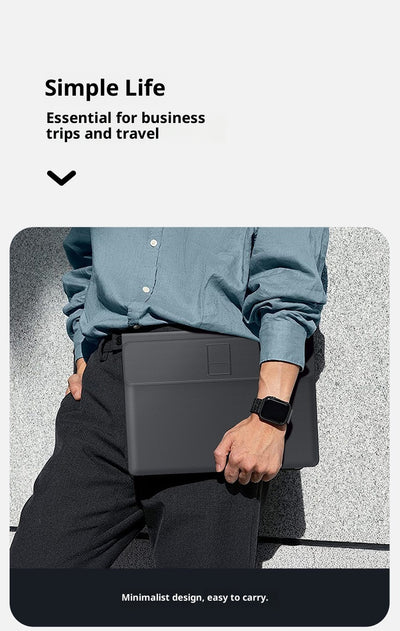 Cargador Inalámbrico 3 en 1 Multifuncional con Funda para Laptop - Image 10