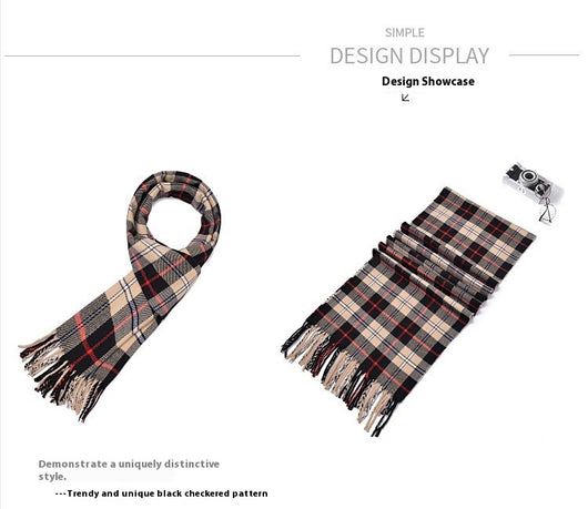 Bufanda Coreana Versátil para Estudiantes - Estilo Trendy Invierno - Image 30