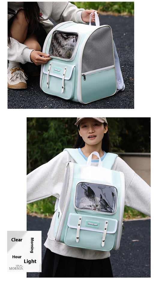 Bolsa de Transporte para Mascotas Respirable Todo Clima - Image 26