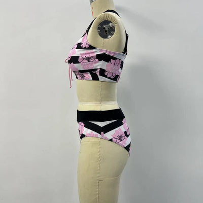 Bikini Reductor con Estampado y Cobertura Abdominal - Image 5