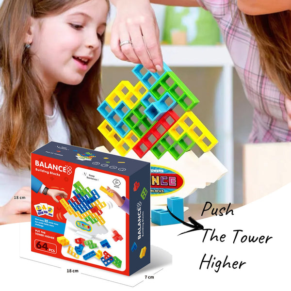 Juego de Torres de Bloques Apilables para Toda la Familia