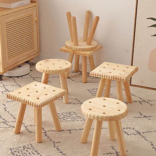 Banco de Madera Maciza Minimalista para Sala de Estar