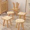 Banco de Madera Maciza Minimalista para Sala de Estar