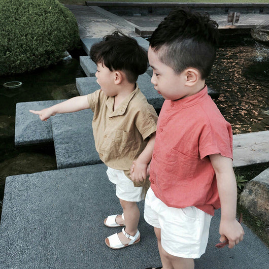 Shorts Casuales de Algodón para Niños - Cómodos y Frescos para el Verano - Image 4