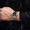 Reloj Mecánico Automático para Hombre en Acero Inoxidable Resistente al Agua Estilo Retro