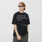 Camiseta de Algodón para Hombre con Estampado Offset