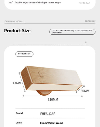 Lámpara de Noche Ajustable para Mesita de Dormitorio - Diseño Minimalista - Image 6