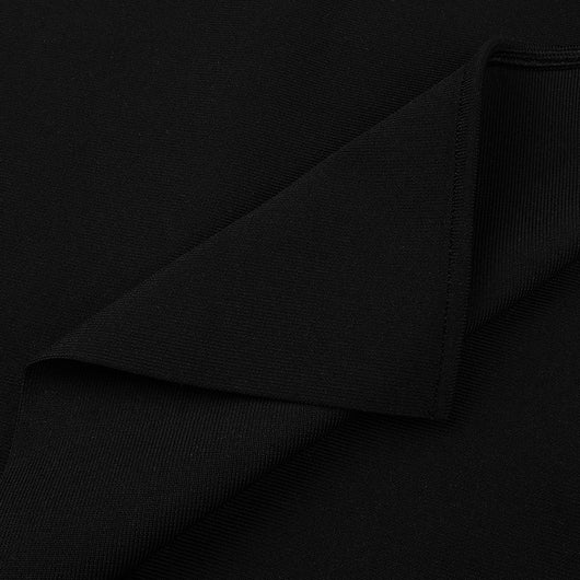 Vestido Bandage Ajustado Escote V sin Tirantes - Largo Midi con Abertura para Fiesta - Image 19