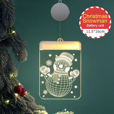 Luces Navideñas LED USB con Diseño 3D - Decoración Colgante con Renos y Campanas - Image 16