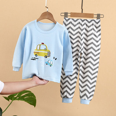 Pijama Infantil Estampado CUHK - Conjunto Cómodo para el Hogar - Image 19