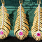 Collar Colgante de Pluma en Plata 925 Pulida - Lujo Minimalista