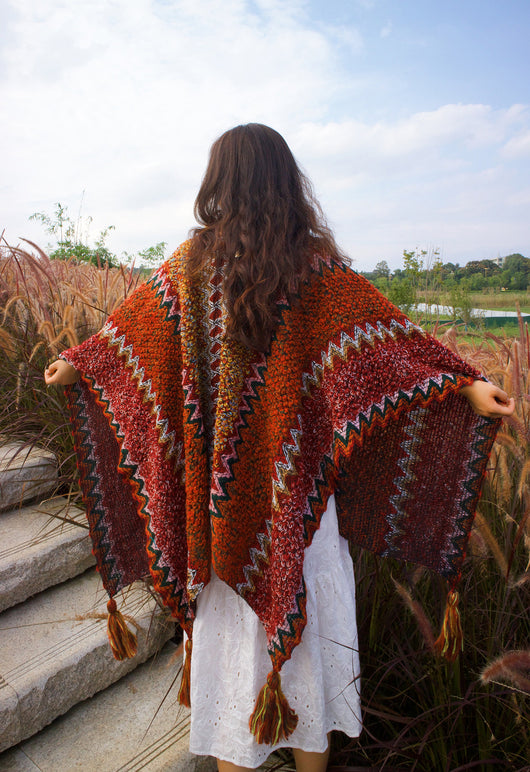 Pashmina Étnica para Viajes - Chal Artesanal Estampado Fotográfico - Image 14