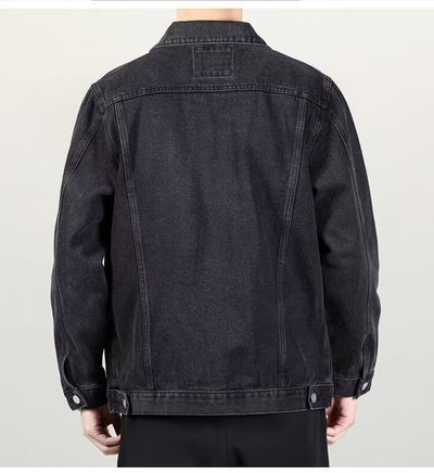 Chaqueta Denim Vintage Desgastada para Hombre - Image 15