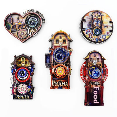 Imanes de Refrigerador Reloj Astronómico de Praga - Image 5
