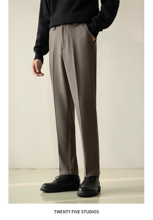 Pantalones de Vestir Casual Rectos para Hombre - Estilo Versátil - Image 15