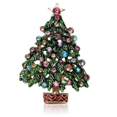 Broche Navideño Campana con Diamantes de Aleación - Image 4