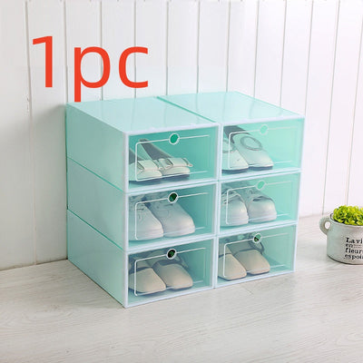 Caja Organizadora Transparente para Zapatillas - Almacenamiento Apilable - Image 19