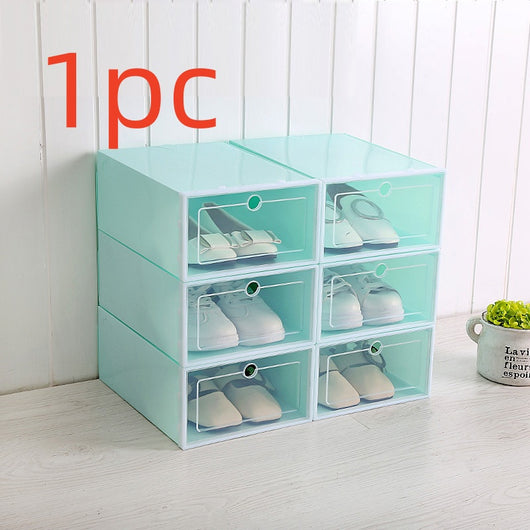 Caja Organizadora Transparente para Zapatillas - Almacenamiento Apilable - Image 19