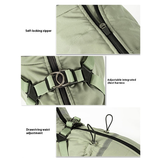 Abrigo Acolchado Térmico Integral para Invierno - Protección Total en Cuatro Puntos - Image 12