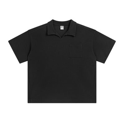Camisa Casual Americana de Solapa y Manga Corta - Image 10