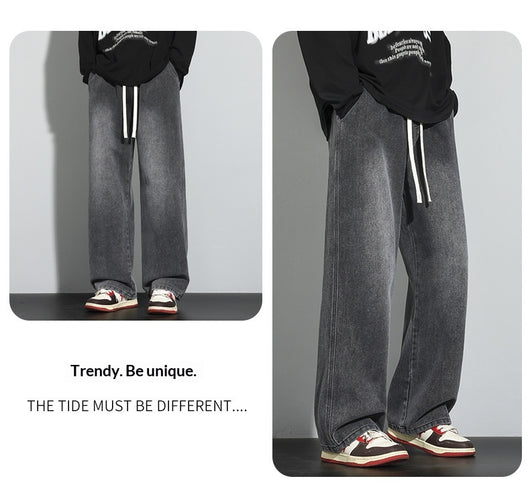Jeans Hombre Pierna Ancha Minimalista y Cómodo - Image 31