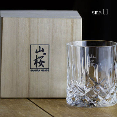 Vaso de Whiskey de Cristal Japonés Estilo Minimalista con Caja de Madera - Image 21
