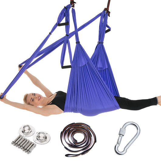 Hamaca de Yoga Aéreo Completa con 6 Asas - Soporte Máximo sin Elasticidad - Image 16