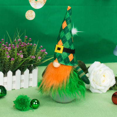 Muñeco Rudolph sin Rostro con Gorro Verde - Juguete Tumbler Interactivo - Image 12