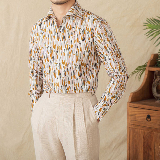 Cardigan de Algodón con Estampado Floral para Hombre - Image 15