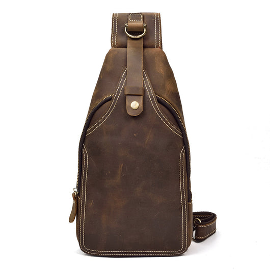 Bolsa Mensajero de Cuero para Hombre - Estilo Profesional - Image 10
