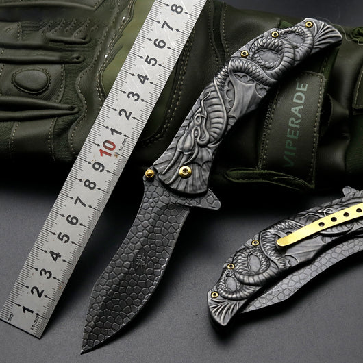 Cuchillo Portátil para Frutas con Diseño de Dragón - Image 12