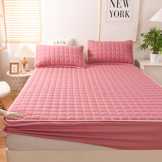 Juego de Sábanas Acolchadas Premium con Funda de Almohada Quilted - Image 14